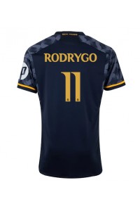 Fotbalové Dres Real Madrid Rodrygo Goes #11 Venkovní Oblečení 2023-24 Krátký Rukáv